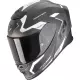 Casque Scorpion Exo-R1 Evo Carbon Air Propel Noir Argent Mat