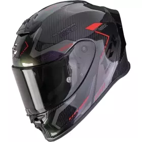 Casque Scorpion Exo-R1 Evo Carbon Air Propel Noir Violet