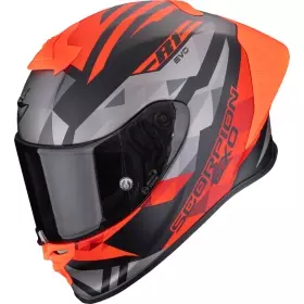 Casque Scorpion Exo-R1 Evo II Air Valere Noir Rouge Mat