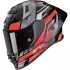 Casque Scorpion Exo-R1 Evo II Air Adrenaline Noir Rouge Argent