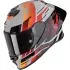 Casque Scorpion Exo-R1 Evo II Air Adrenaline Gris Rouge Orange