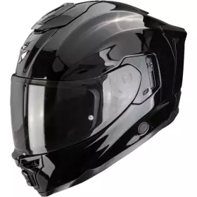 Casque Scorpion Exo-1500 Air Solid Noir Brillant