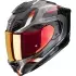 Casque Scorpion Exo-1500 Air Sleek Noir Rouge