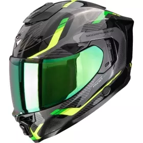 Casque Scorpion Exo-1500 Air Sleek Noir Vert