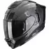 Casque Scorpion Exo-1500 Carbon Air Solid Noir Brillant