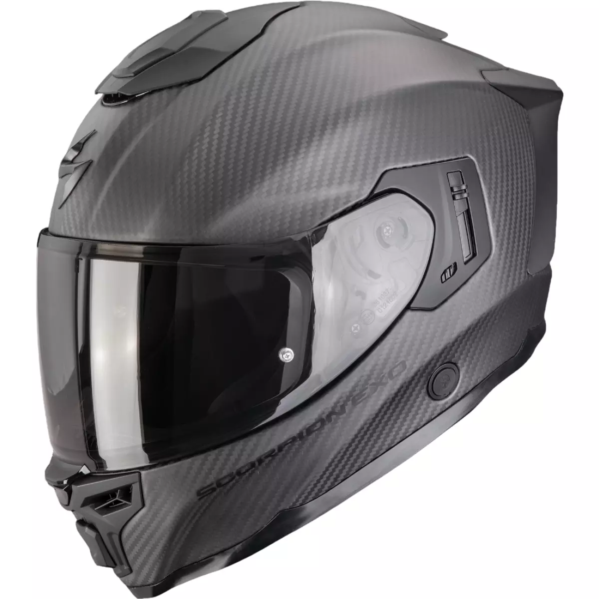 Casque Scorpion Exo-1500 Carbon Air Solid Noir Mat