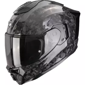Casque Scorpion Exo-1500 Carbon Air Onyx Solid Noir