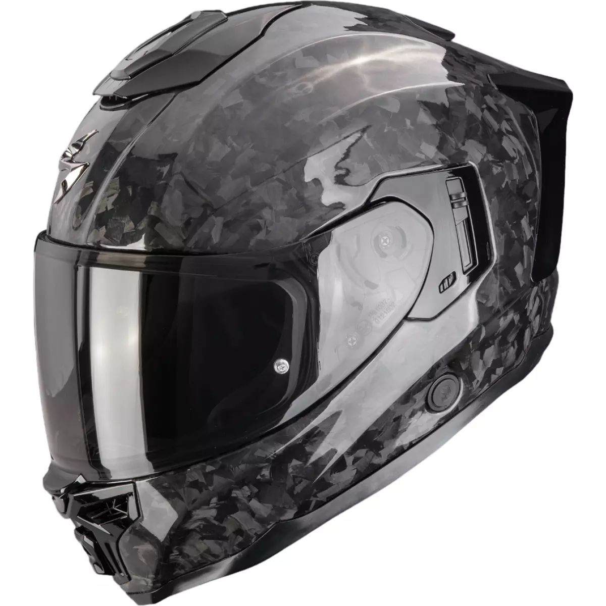 Casque Scorpion Exo-1500 Carbon Air Onyx Solid Noir