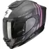 Casque Scorpion Exo-1500 Carbon Air Zity Noir Rose Mat