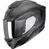Casque Scorpion Exo-1500 Carbon Air Mundi Noir Argent Mat