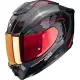 Casque Scorpion Exo-1500 Carbon Air Mundi Noir Rouge