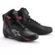 Baskets Femme Alpinestars Stella Faster 4 Drystar Noir Gris Coral Fluo