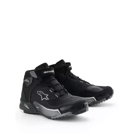 Baskets Femme Alpinestars CR-X Drystar Riding Noir Gris Foncé Blanc