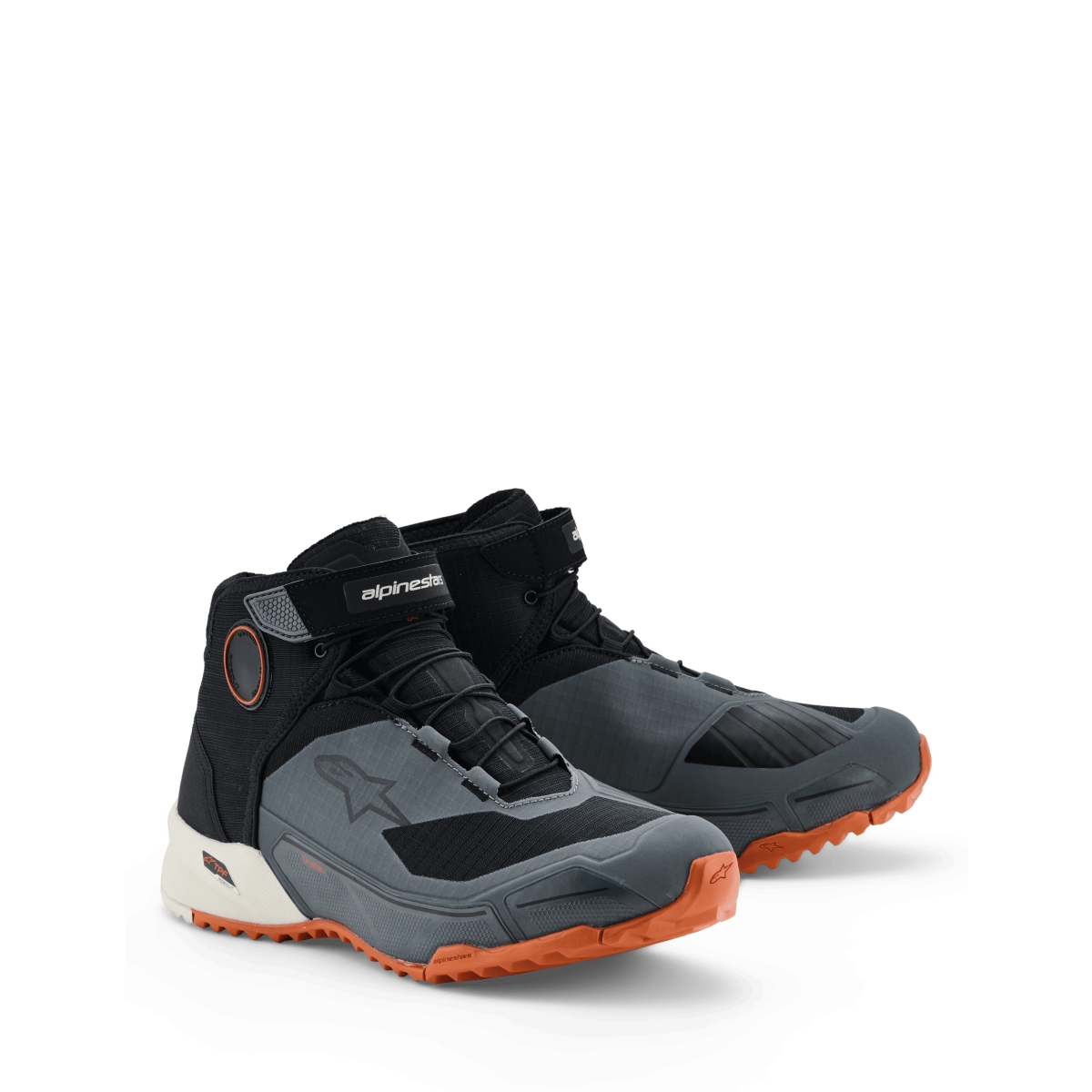 Baskets Alpinestars CR-X Drystar Riding Noir Gris Foncé