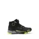 Baskets Alpinestars CR-X Drystar Riding Noir Gris Foncé Jaune Fluo
