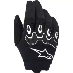 Gants Cross Enfant Alpinestars Full Bore V2 Noir Blanc