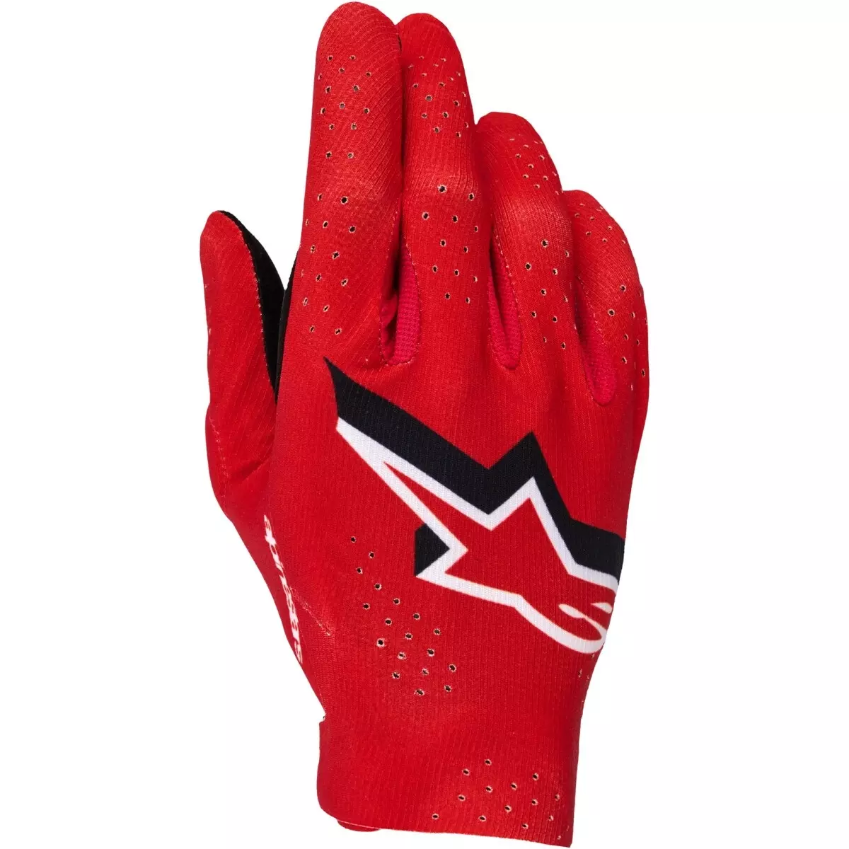 Gants Cross Alpinestars Supertech MX Rouge Noir Blanc