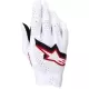 Gants Cross Alpinestars Supertech MX Blanc Noir Rouge