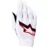 Gants Cross Alpinestars Supertech MX Blanc Noir Rouge