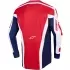 Maillot Cross Alpinestars Racer Riway Blanc Bleu Rouge
