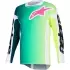Maillot Cross Alpinestars Racer Portl Vert Blanc Noir