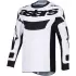 Maillot Cross Alpinestars Racer Riway Blanc Noir