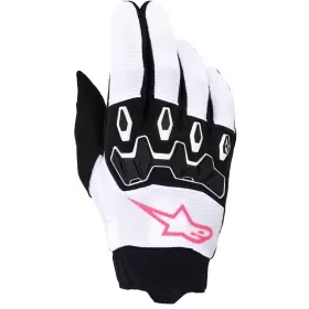 Gants Cross Femme Alpinestars Stella Full Bore V2 Violet Blanc Noir