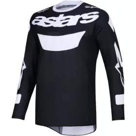 Maillot Cross Alpinestars Racer Air Riway Noir Blanc