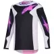 Maillot Cross Alpinestars Fluid Grid Noir Gris Clair Violet