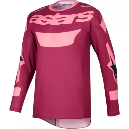 Maillot Cross Alpinestars Racer Riway Rouge Foncé Corail