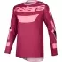Maillot Cross Alpinestars Racer Riway Rouge Foncé Corail