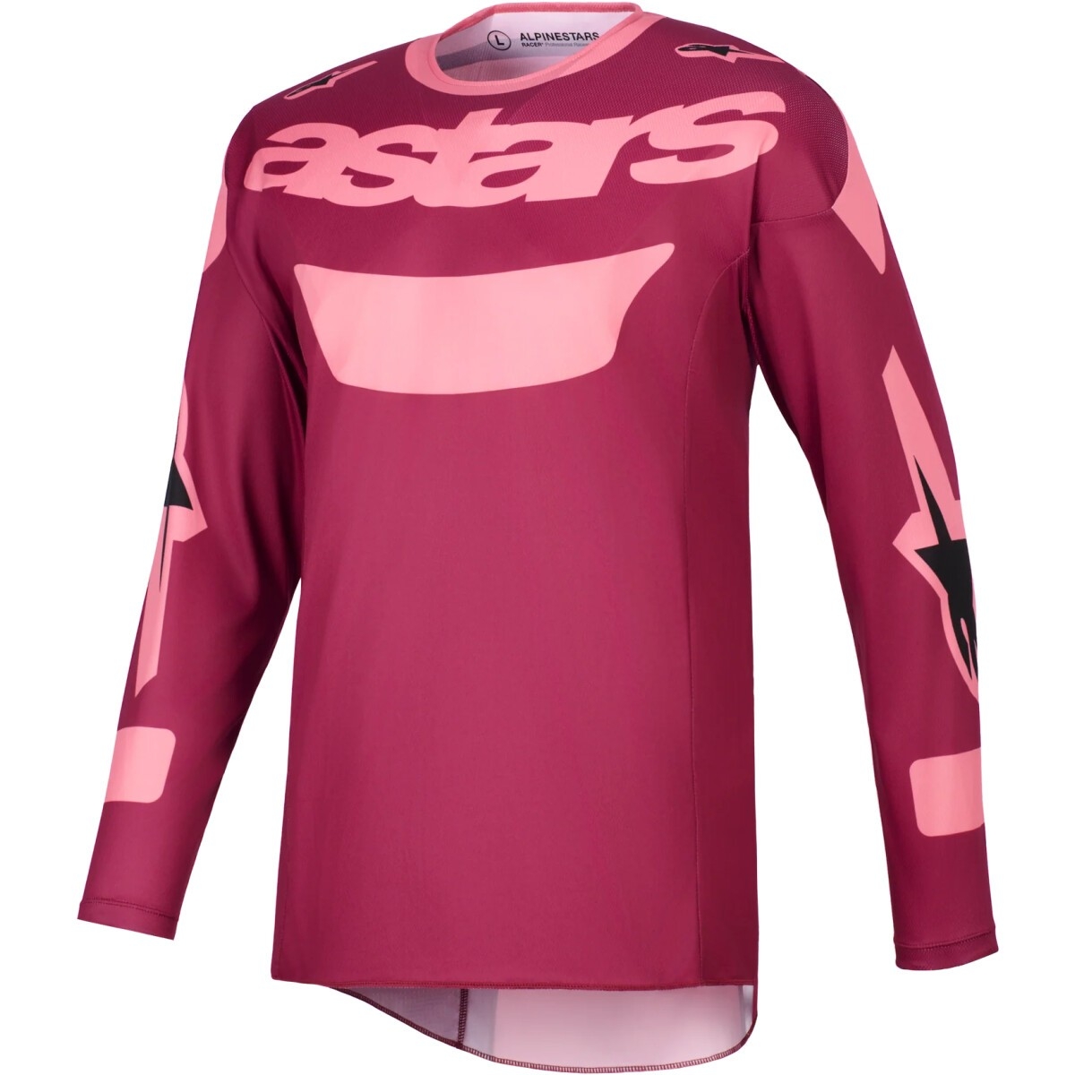 Maillot Cross Alpinestars Racer Riway Rouge Foncé Corail