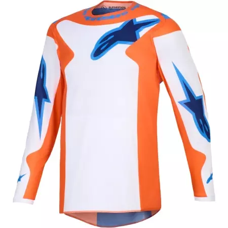 Maillot Cross Alpinestars Fluid Grid Orange Bleu