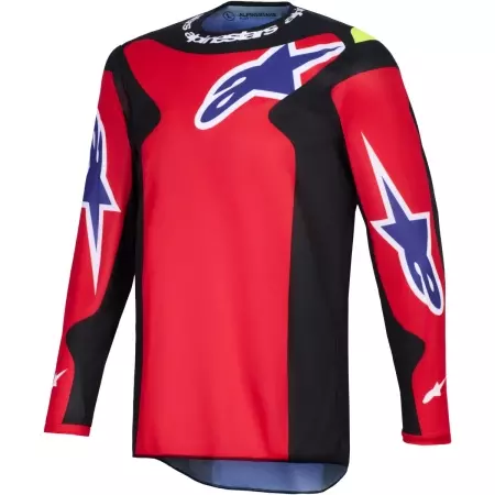Maillot Cross Alpinestars Fluid Grid Rouge Noir Violet