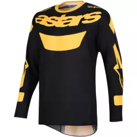 Maillot Cross Alpinestars Racer Riway Jaune Noir