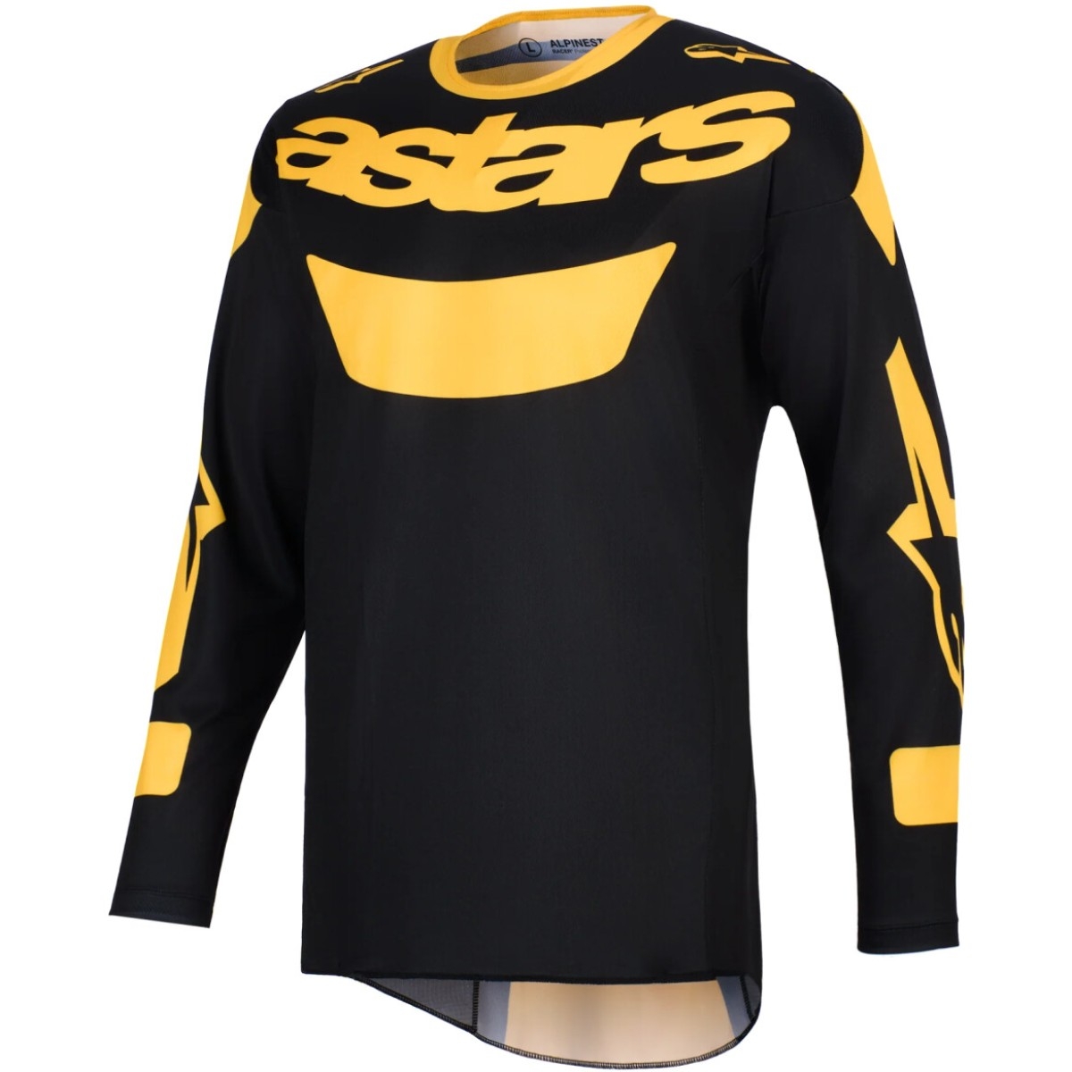 Maillot Cross Alpinestars Racer Riway Jaune Noir