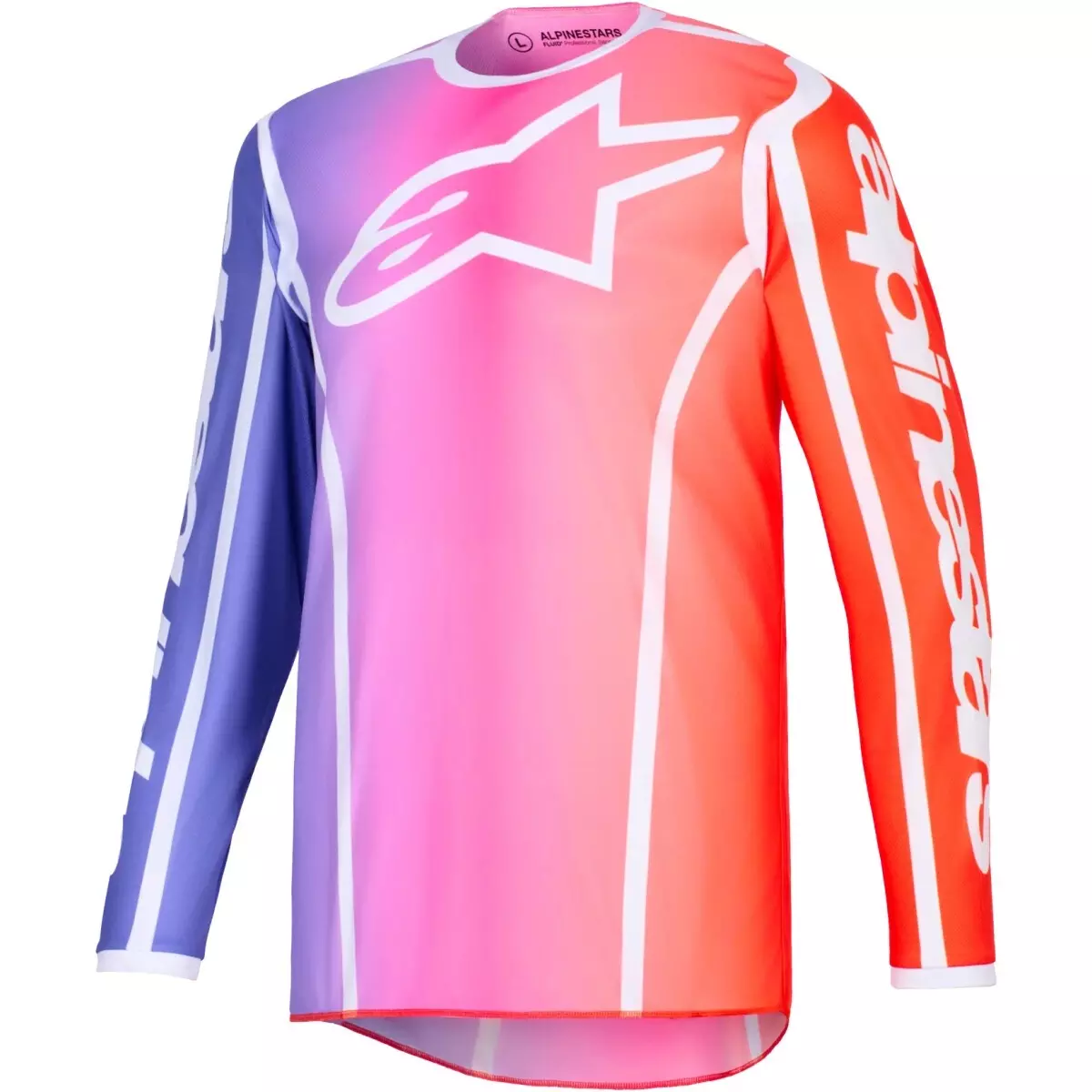 Maillot Cross Alpinestars Fluid Apex Multicolore
