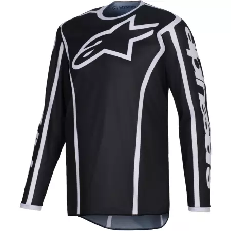 Maillot Cross Alpinestars Fluid Apex Noir Gris