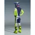 Maillot Cross Alpinestars Racer Air Riway Gris Clair Jaune Fluo Bleu