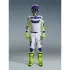 Maillot Cross Alpinestars Racer Air Riway Gris Clair Jaune Fluo Bleu