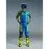 Maillot Cross Alpinestars Fluid Apex Bleu Jaune Fluo