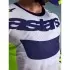 Maillot Cross Alpinestars Racer Air Riway Gris Clair Jaune Fluo Bleu