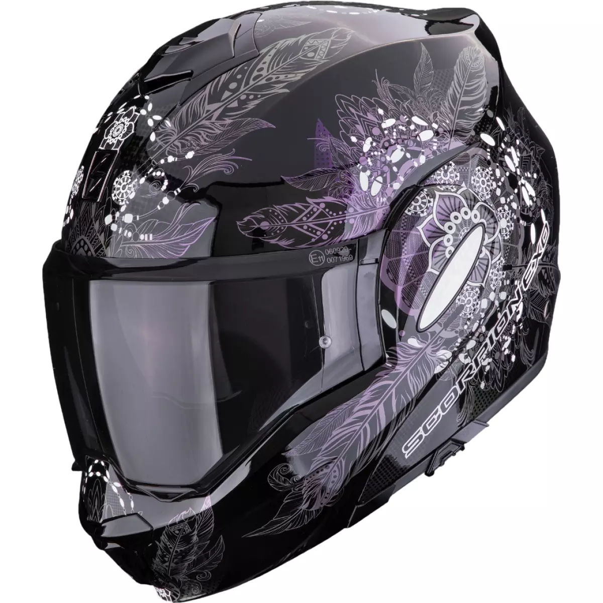 Casque Scorpion Exo-Tech Evo Dream Noir Violet