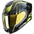 Casque Scorpion Exo-530 Air Theras Noir Jaune Fluo