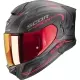 Casque Scorpion Exo-530 Air Slope Noir Rouge Mat