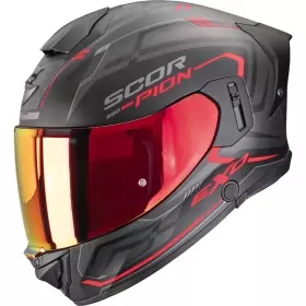 Casque Scorpion Exo-530 Air Slope Noir Rouge Mat