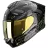 Casque Scorpion Exo-530 Air Fond Noir Jaune