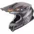 Casque Cross Scorpion VX-16 Evo Air Patriot Argent Noir Cuivre