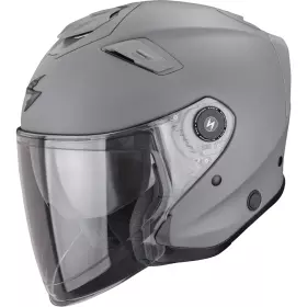 Casque Scorpion Exo-GT Jet Gris Ciment Mat