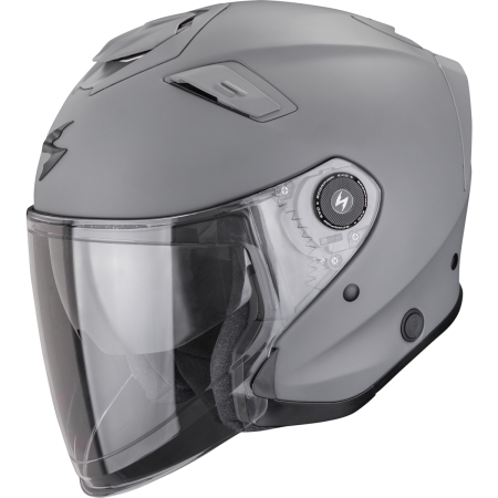 Casque Scorpion Exo-GT Jet Gris Ciment Mat - Casque Jet SCORPION
